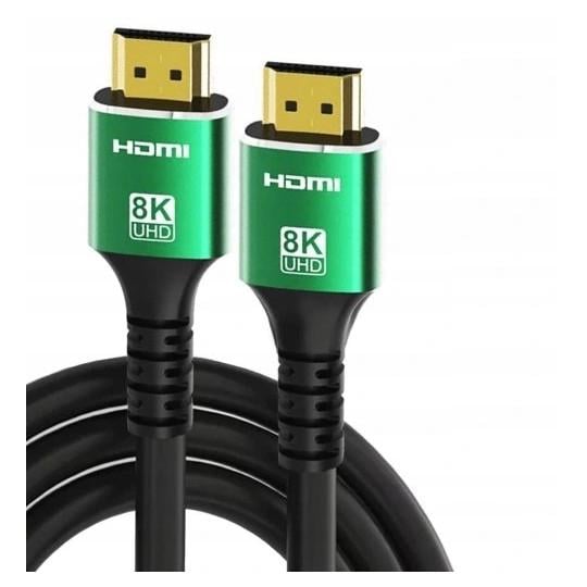 Кабель HDMI- HDMI 2.1V 3m 8K 120 fps Черный Кабель HDMI- HDMI 2.1V 3m 8K 120 fps Черный