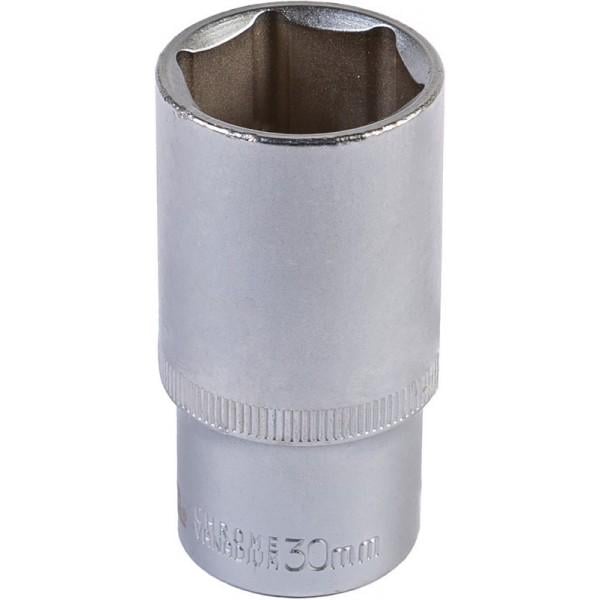 Насадка торцевая 6-гранная удлиненная MasterTool GM CRV 1/2" 30 мм (78-0530)