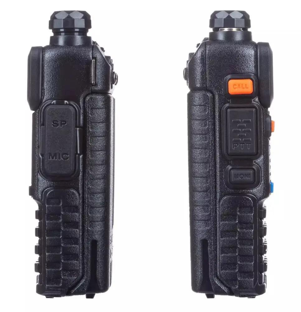 Рация Baofeng UV-5R 1009443 переносная с гарнитурой и док станцией Черный - фото 3