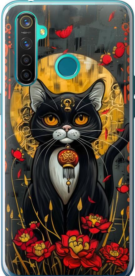 Чехол на Realme 5 Pro China Cat (6134u-1861-42517)