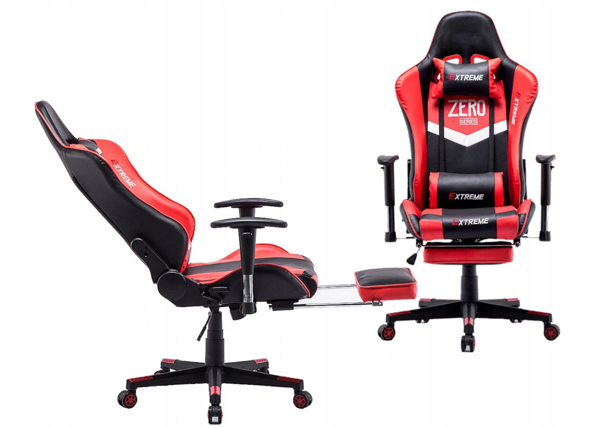 Кресло компьютерное геймерское Extreme Zero Черный/Красный (10629789) - фото 14 Кресло компьютерное геймерское Extreme Zero Черный/Красный (10629789) - фото 14