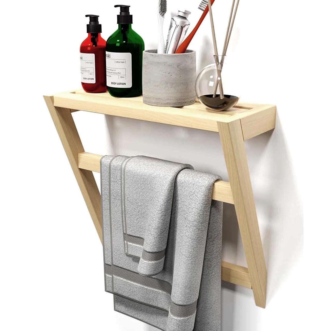 Полка для ванной из дерева Клайн Бланже (ВНП/007301)