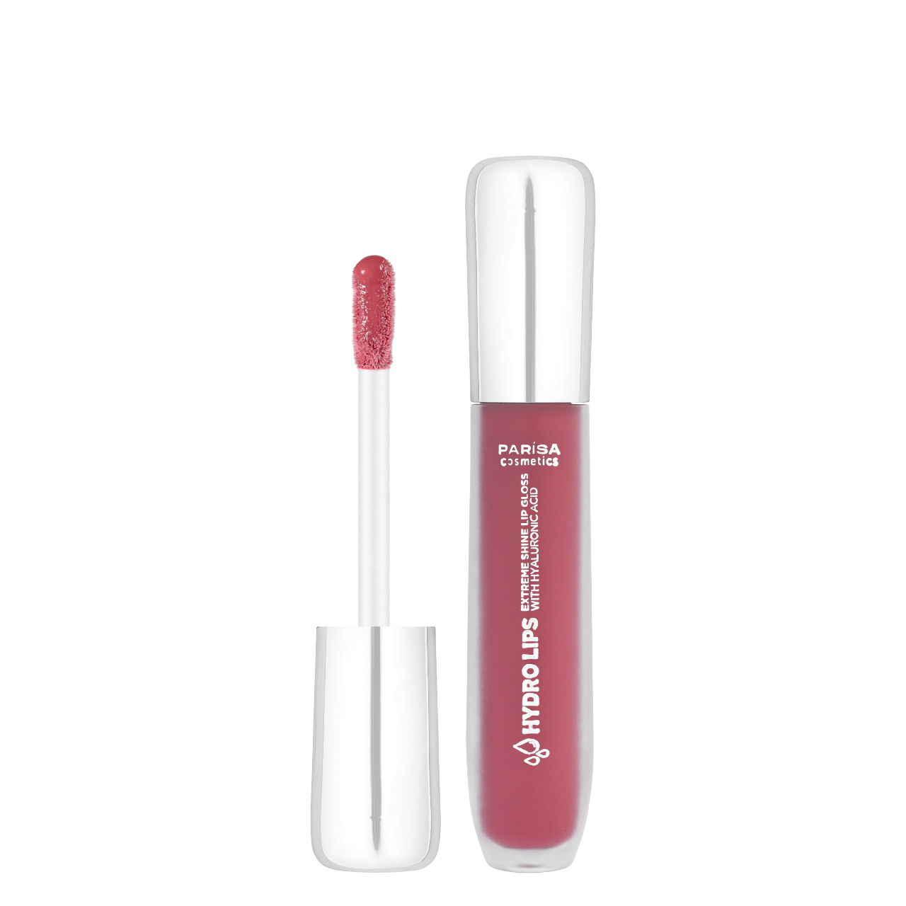 Блиск для губ зволожувальний Parisa Cosmetics Hydro Shine Lip Gloss PHL-06 01 Intense coral Кораловий