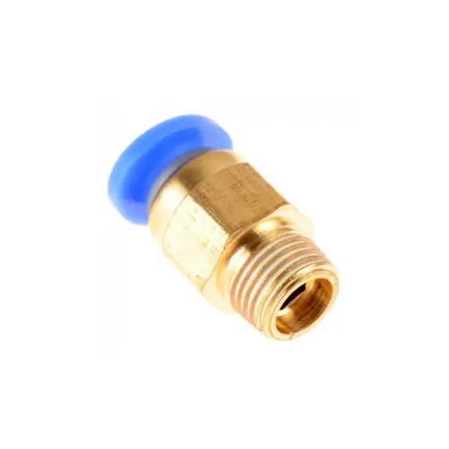 Фитинг быстросъемный пневматический цанговый PC8-02 8 мм 1/4" для PTFE трубки (27316981)