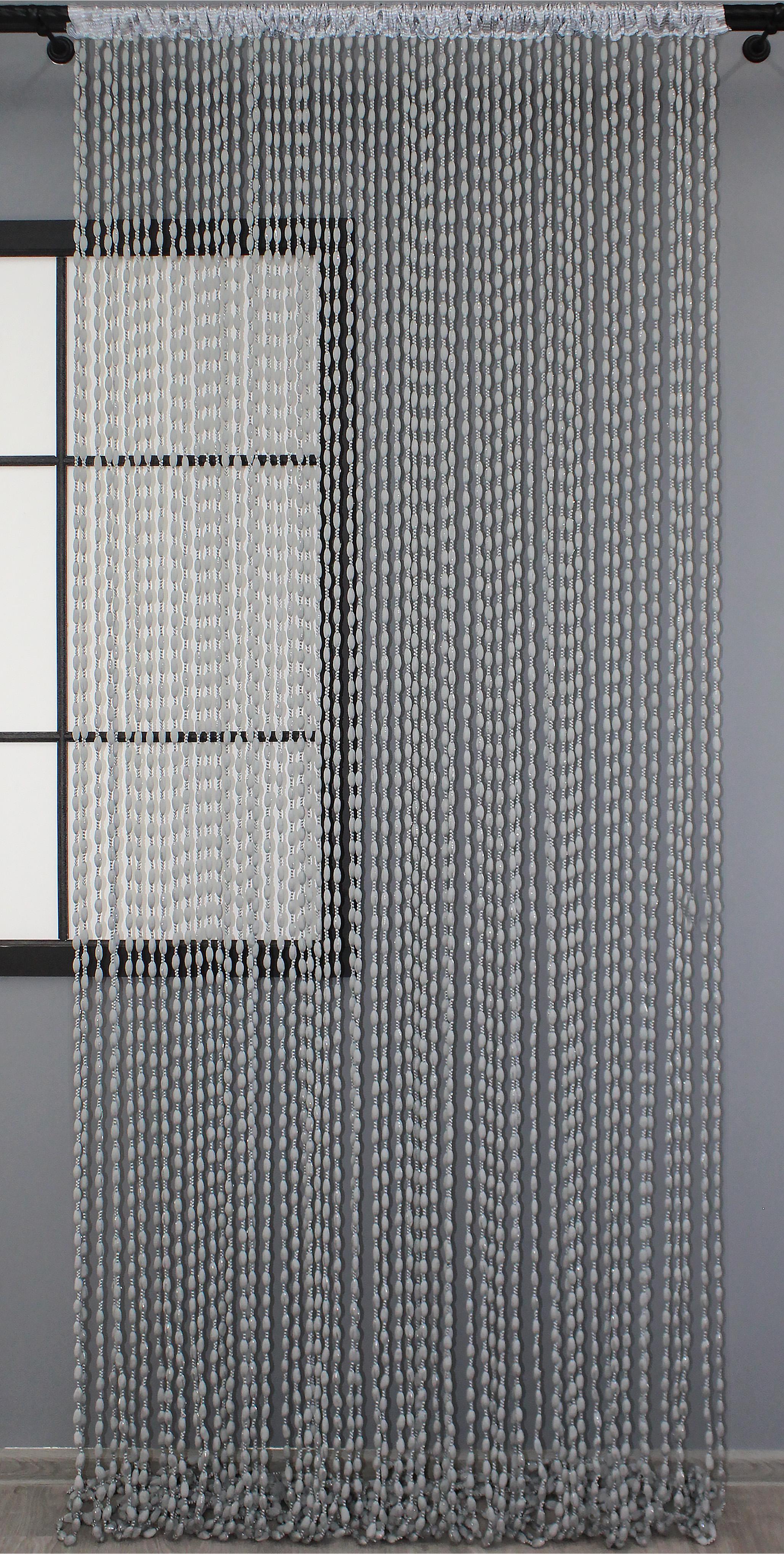 Шторы-нити шинилл с люрексом 300х300 см Серый (61-045) - фото 2 Шторы-нити шинилл с люрексом 300х300 см Серый (61-045) - фото 2