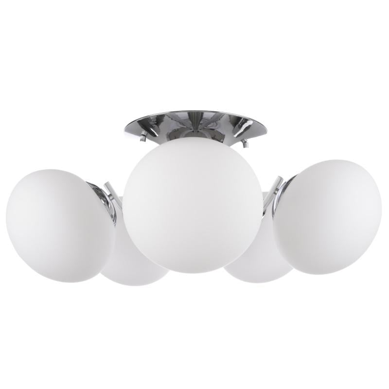 Люстра прованс молекула Brille BL-321S/5 E27 WH