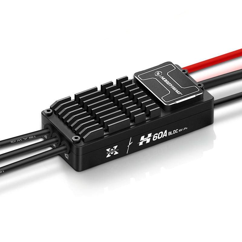 Регулятор мотора ESC 60A Hobbywing XRotor Pro 6S BLDC/FOC контроллер скорости для крыльев VTOL (00-00028925)