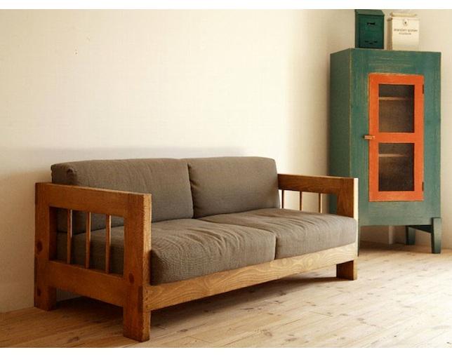 Диван деревянный мягкий JecksonLoft Земас 76х80х160 см Серый (0211) - фото 2 Диван деревянный мягкий JecksonLoft Земас 76х80х160 см Серый (0211) - фото 2