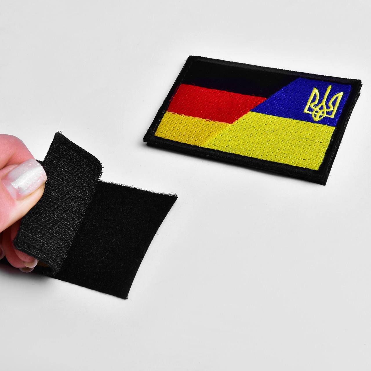 Шеврон на липучке Флаги Германии и Украины (26237) - фото 8 Шеврон на липучке Флаги Германии и Украины (26237) - фото 8