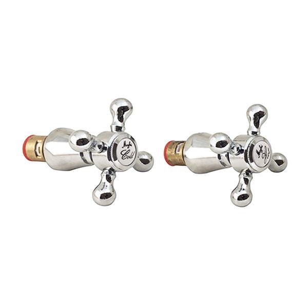 Набор для смесителя Maifair 1/2 EP brass металлические ручки и керамические кранбуксы (EP0042)