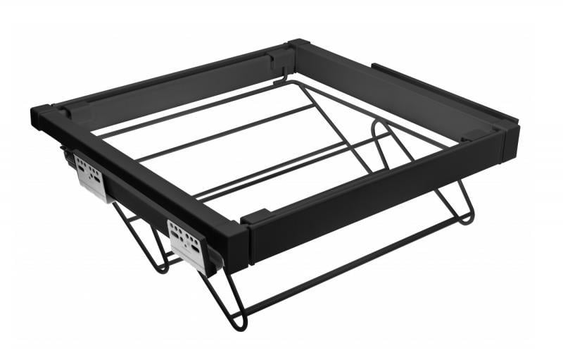 Полка для обуви GTV Elite з доводкой полного выдвижения 600 мм Черный