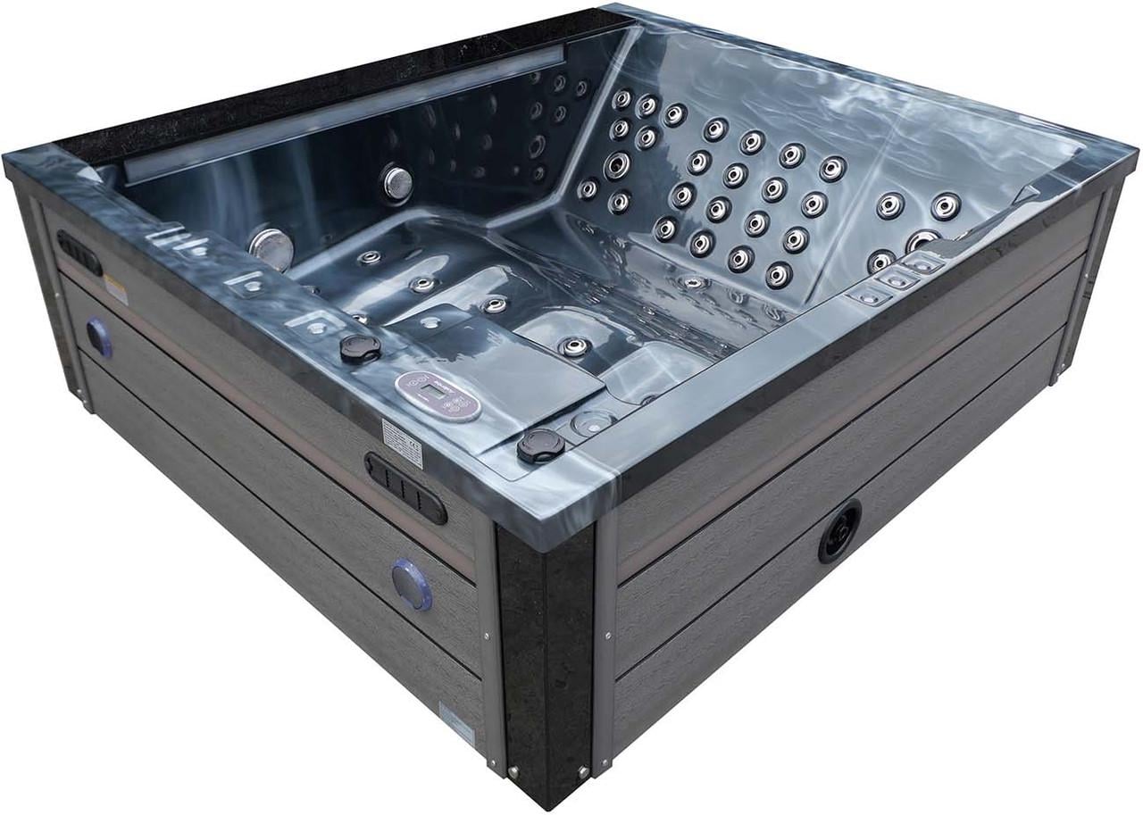 СПА-бассейн гидромассажный Aquajoy Venice 215x190x70 см на 3 человека 47 форсунок Bluetooth LED (21954) СПА-бассейн гидромассажный Aquajoy Venice 215x190x70 см на 3 человека 47 форсунок Bluetooth LED (21954)