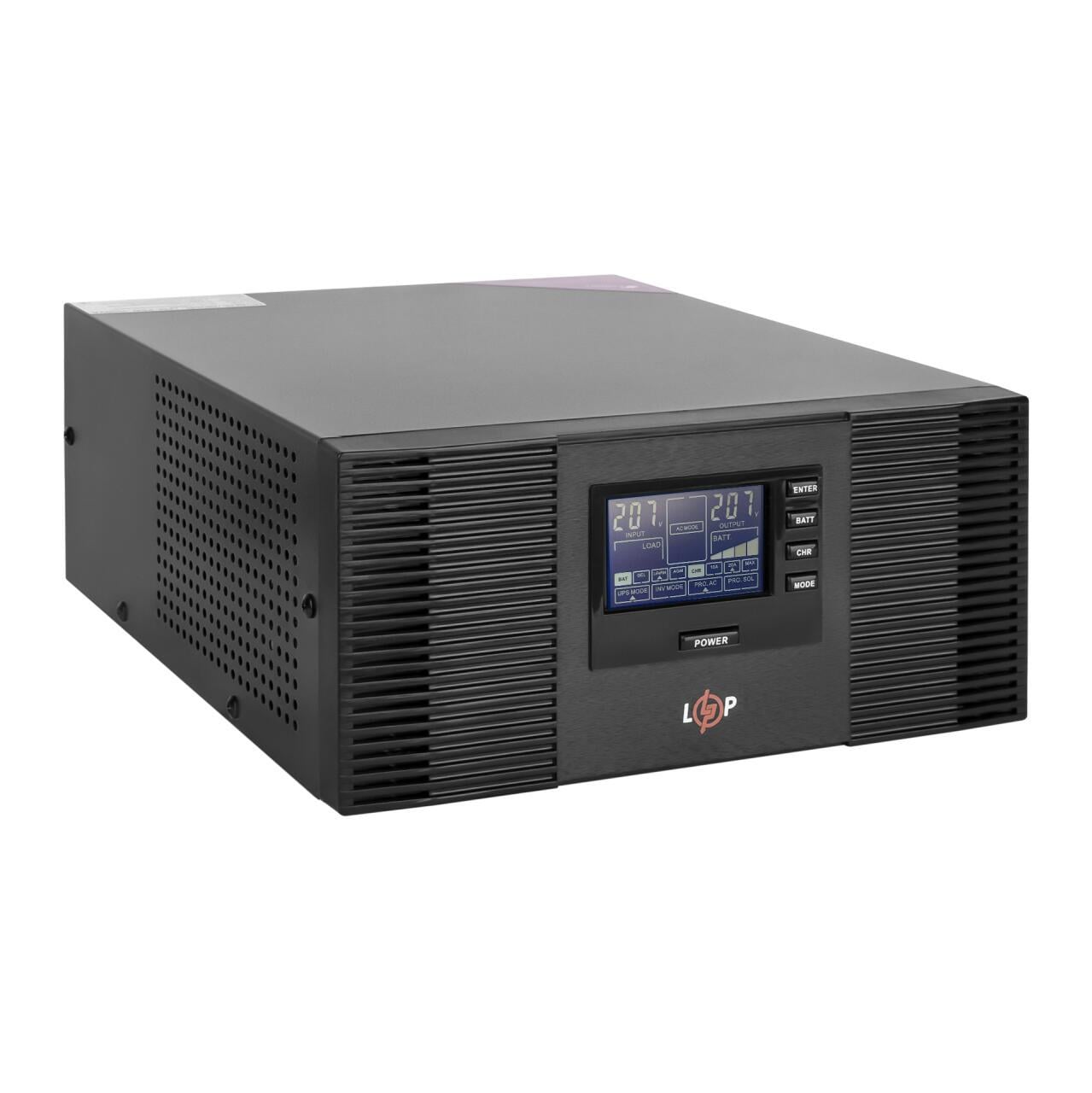 Джерело безперебійного живлення з правильною синусоїдою 12V LPM-PSW-1500VA 1050 Вт