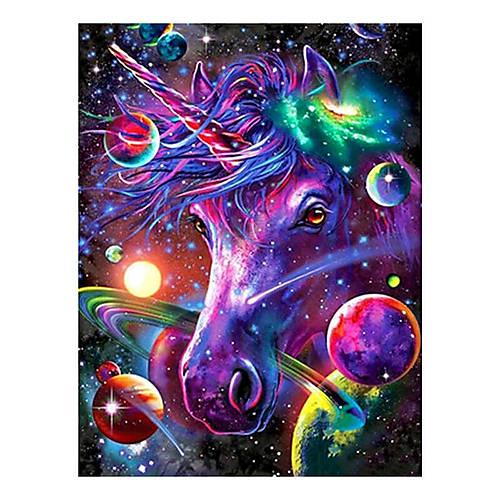 Алмазная мозаика TK Group Космический единорог 30х40 см (GB76899)