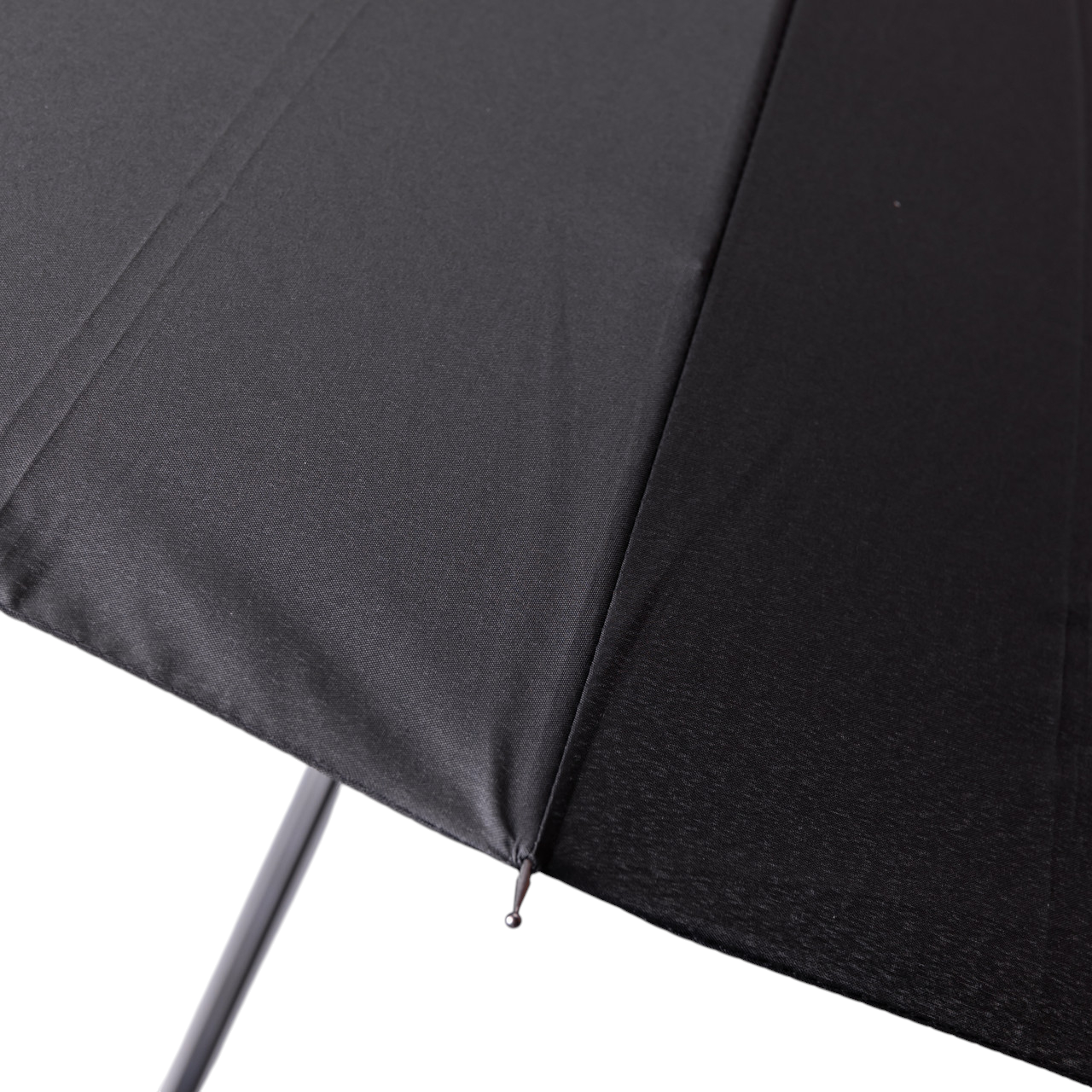 Зонт трость складной полуавтомат купол 16 спиц d 116 см Черный (HP-23-5) - фото 8