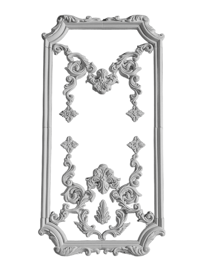 Рамка декоративная гипсовая 1440/700 мм (29031656)