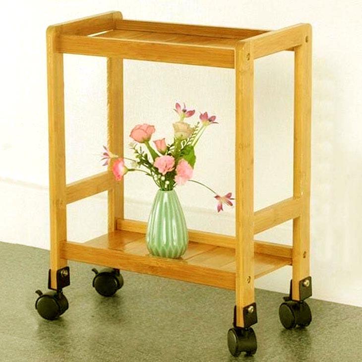 Этажерка для ванной из дерева на колесиках Сниготера Карри (АБТ-001703) Этажерка для ванной из дерева на колесиках Сниготера Карри (АБТ-001703)