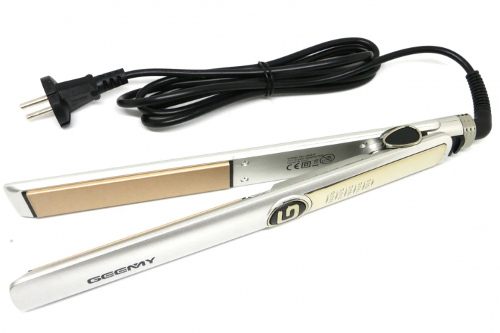 Випрямляч-праска для волосся Gemei GM-416 Золотистий Випрямляч-праска для волосся Gemei GM-416 Золотистий