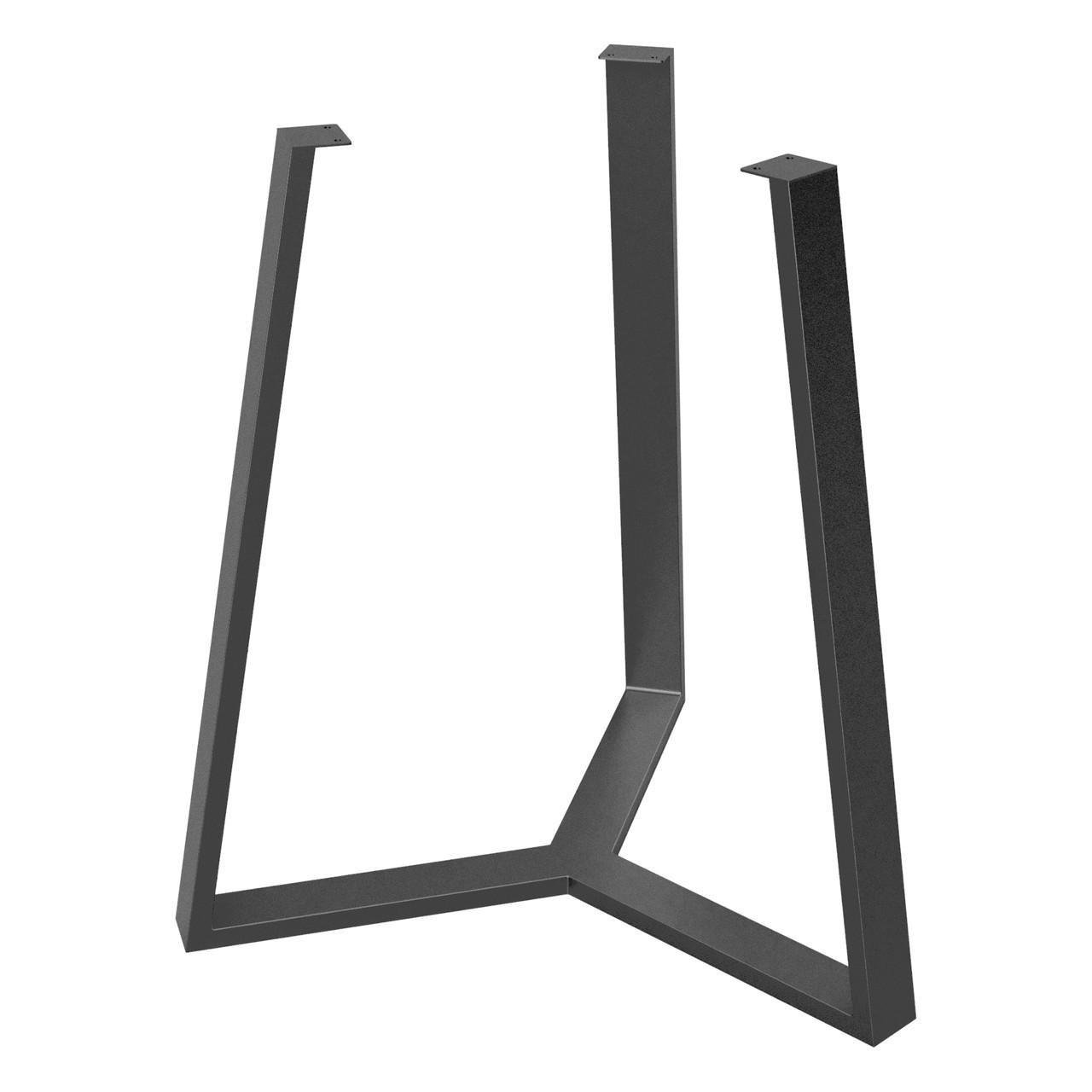 Каркас для столу з металу Minimal Ø 750 мм H 730 мм Чорний (1077) Каркас для столу з металу Minimal Ø 750 мм H 730 мм Чорний (1077)