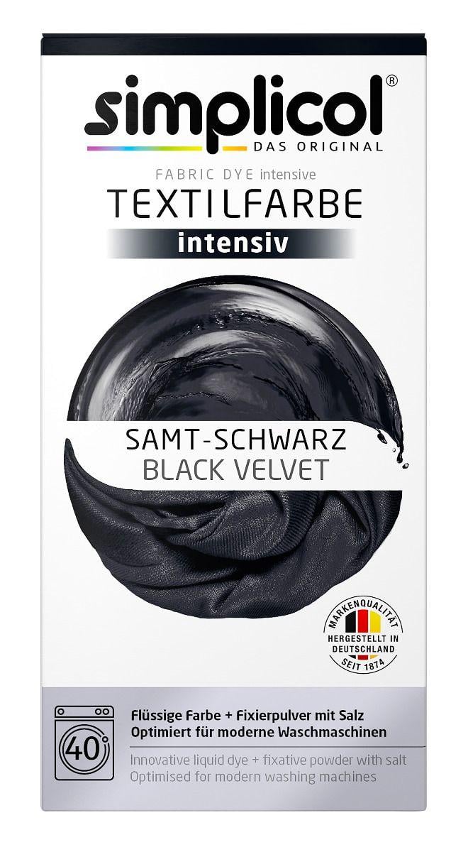 Краска для одежды Simplicol Intensiv Black Velvet (1818)