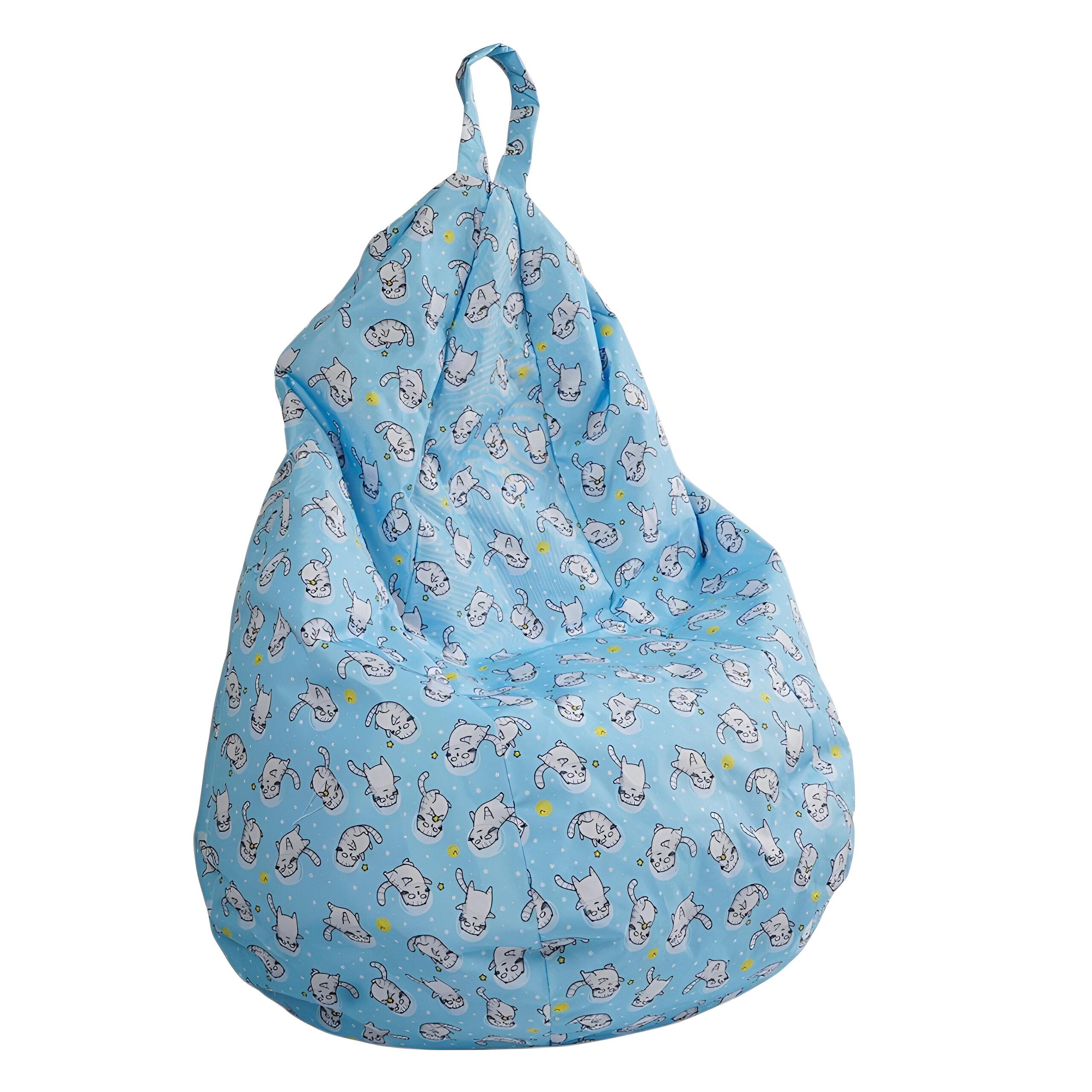 Кресло-мешок груша котик чехол съемный/водонепроницаемый 88 см (Д58467) Кресло-мешок груша котик чехол съемный/водонепроницаемый 88 см (Д58467)