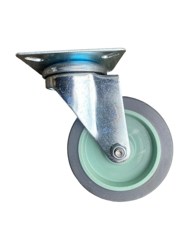 Колесо в поворотном кронштейне на площадке 75 мм (1850996777) - фото 3