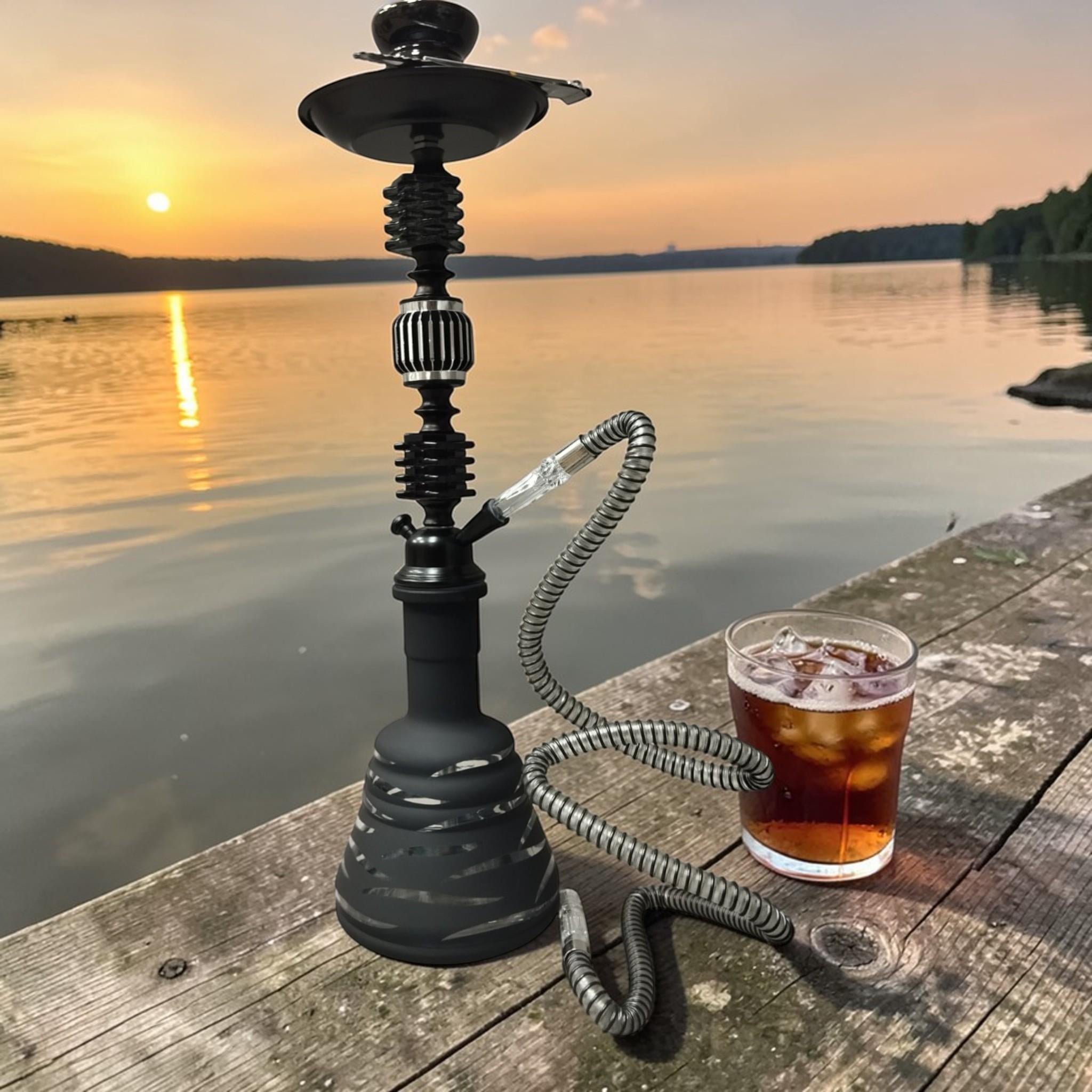 Кальян Hookah Musa Alto Black 52 см на 1 человека (12864)