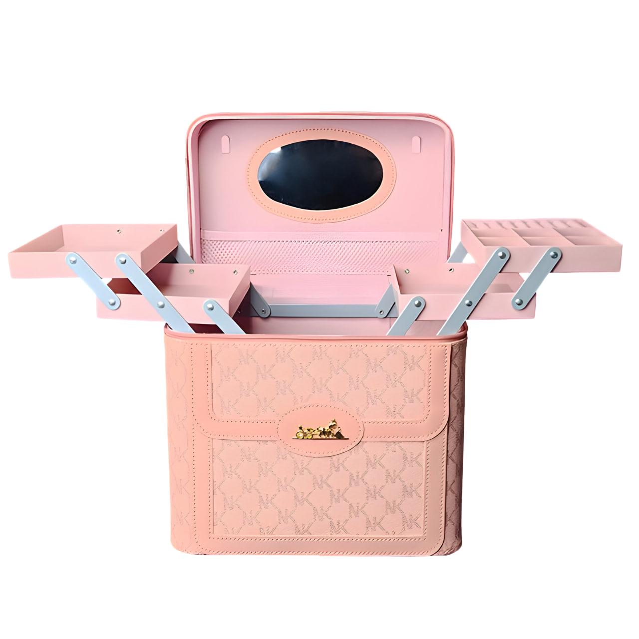 Бьюти-кейс для косметики Розовый (MRA-25-25)