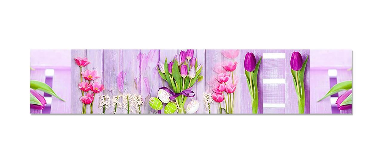 Наклейка виниловая на кухню Zatarga Цветы на досках 600х3000 мм (1274514281) Наклейка виниловая на кухню Zatarga Цветы на досках 600х3000 мм (1274514281)