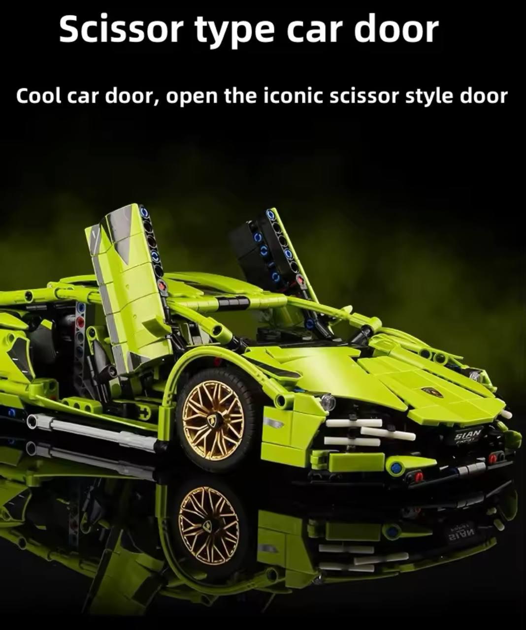 Конструктор Lamborghini для мальчиков 36х16,5х8,5 см - фото 6