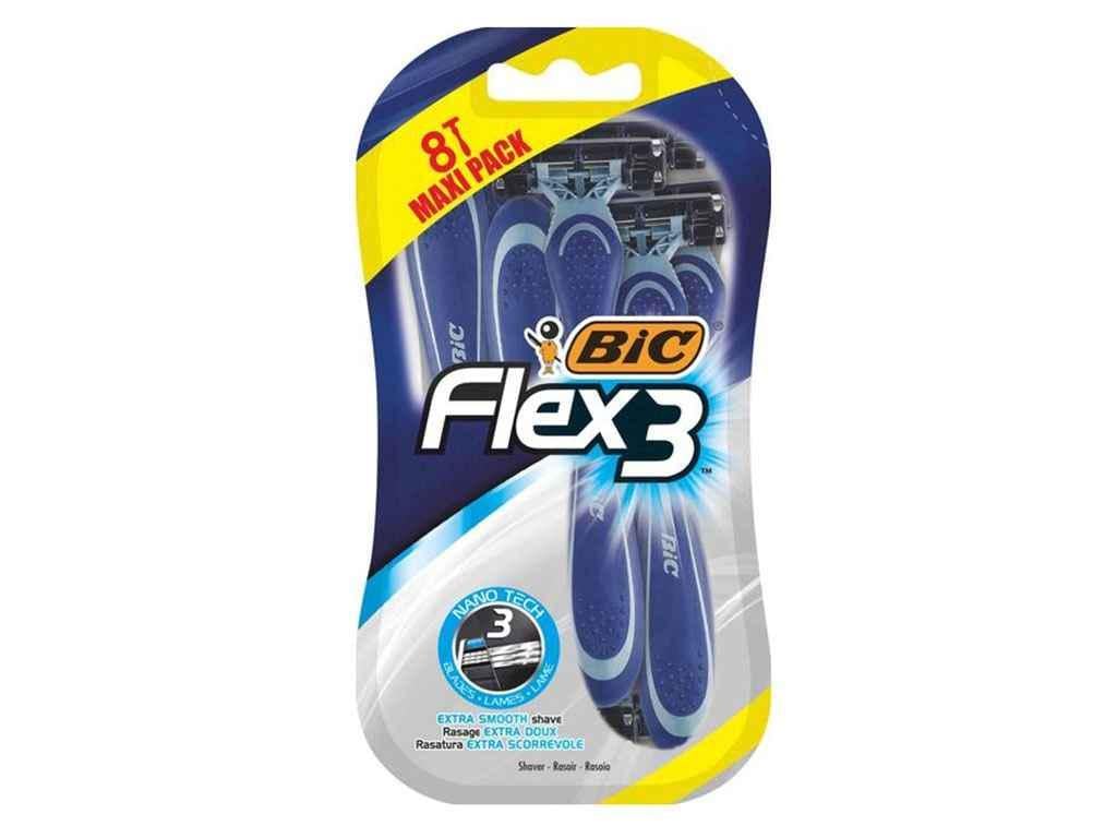 Бритва одноразова BIC Flex3 6/2 шт. 8 шт.