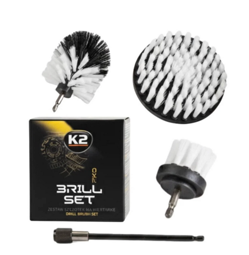 Набор щеток для дрели K2 Brill Pro Drill Brush Set для очистки поверхностей 4 шт.