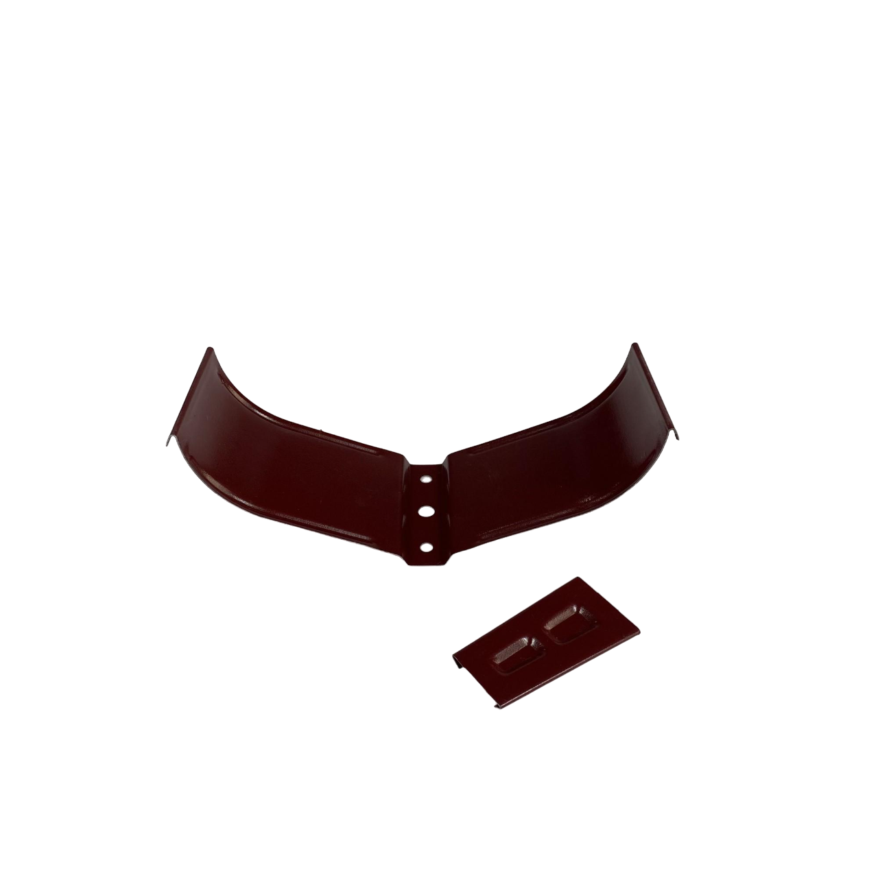 Крепление водосточной трубы под дюбель Stream RAL 3005 90 мм Винно-красный (000057)