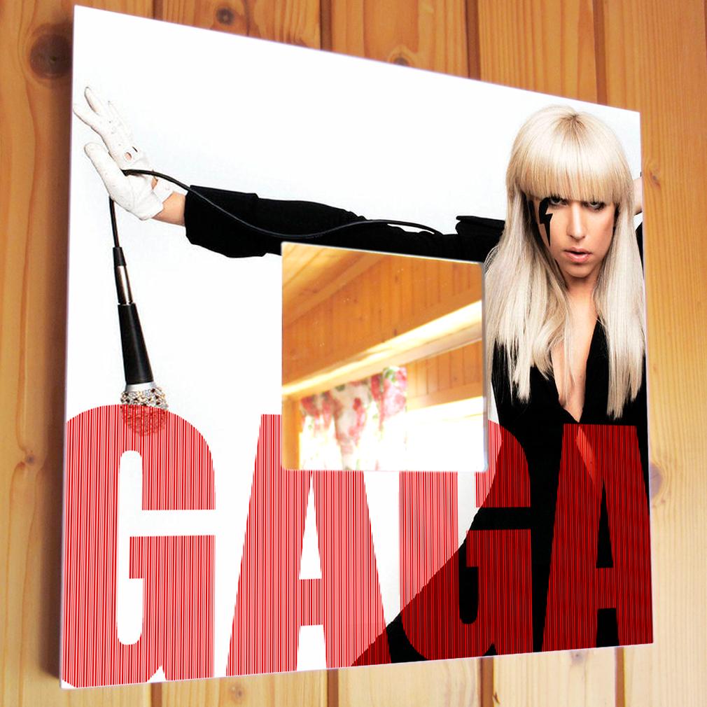 Зеркало декоративное Lady Gaga 260х260 мм (M00848)