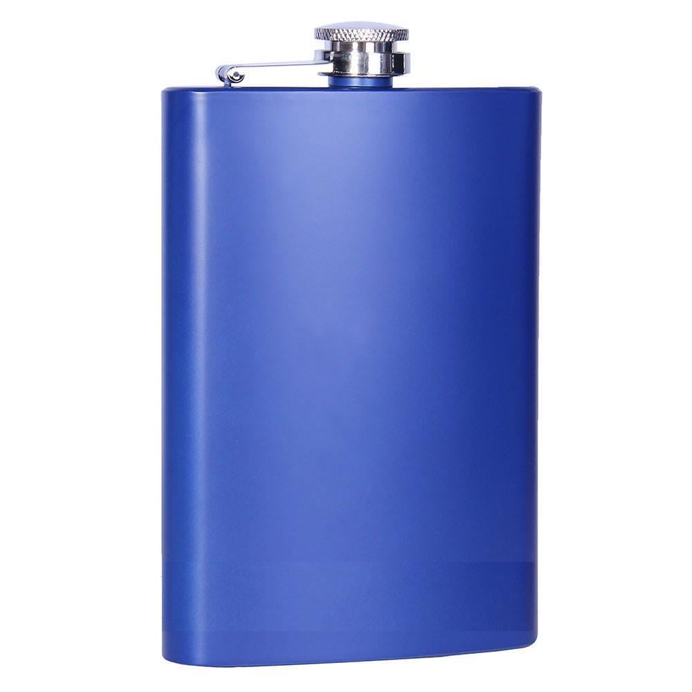 Фляга 61024 9 oz металл Синий (51559)