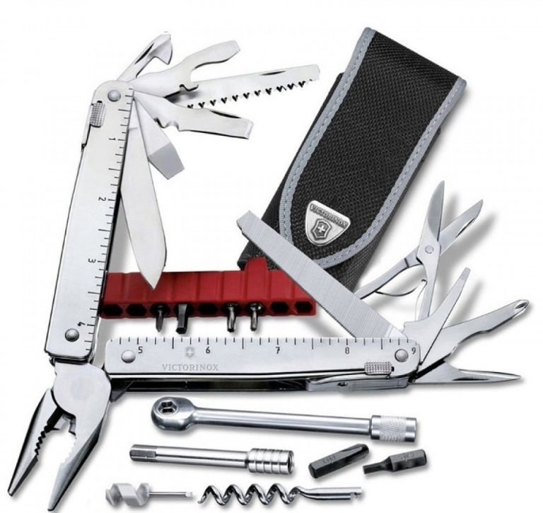 Мультитул Victorinox Swiss Tool Spirit X Plus Ratchet (Vx30339.N)