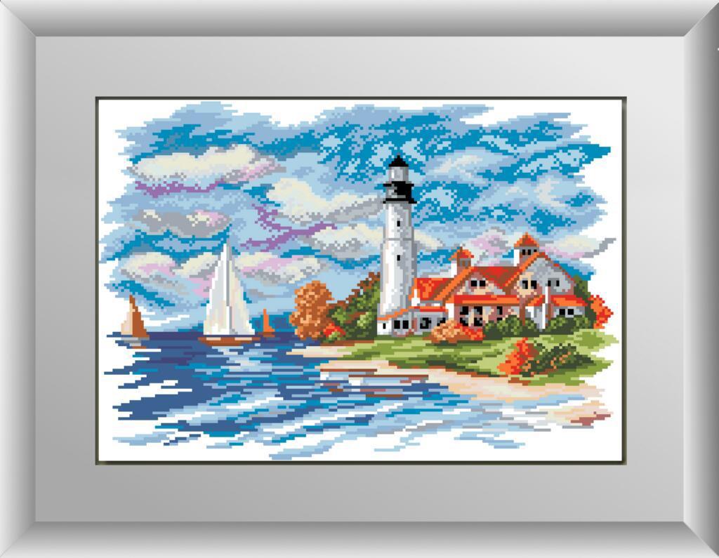 Алмазная мозаика Dream Art Морской пейзаж (маяк) 32х46 см (DA.30149)