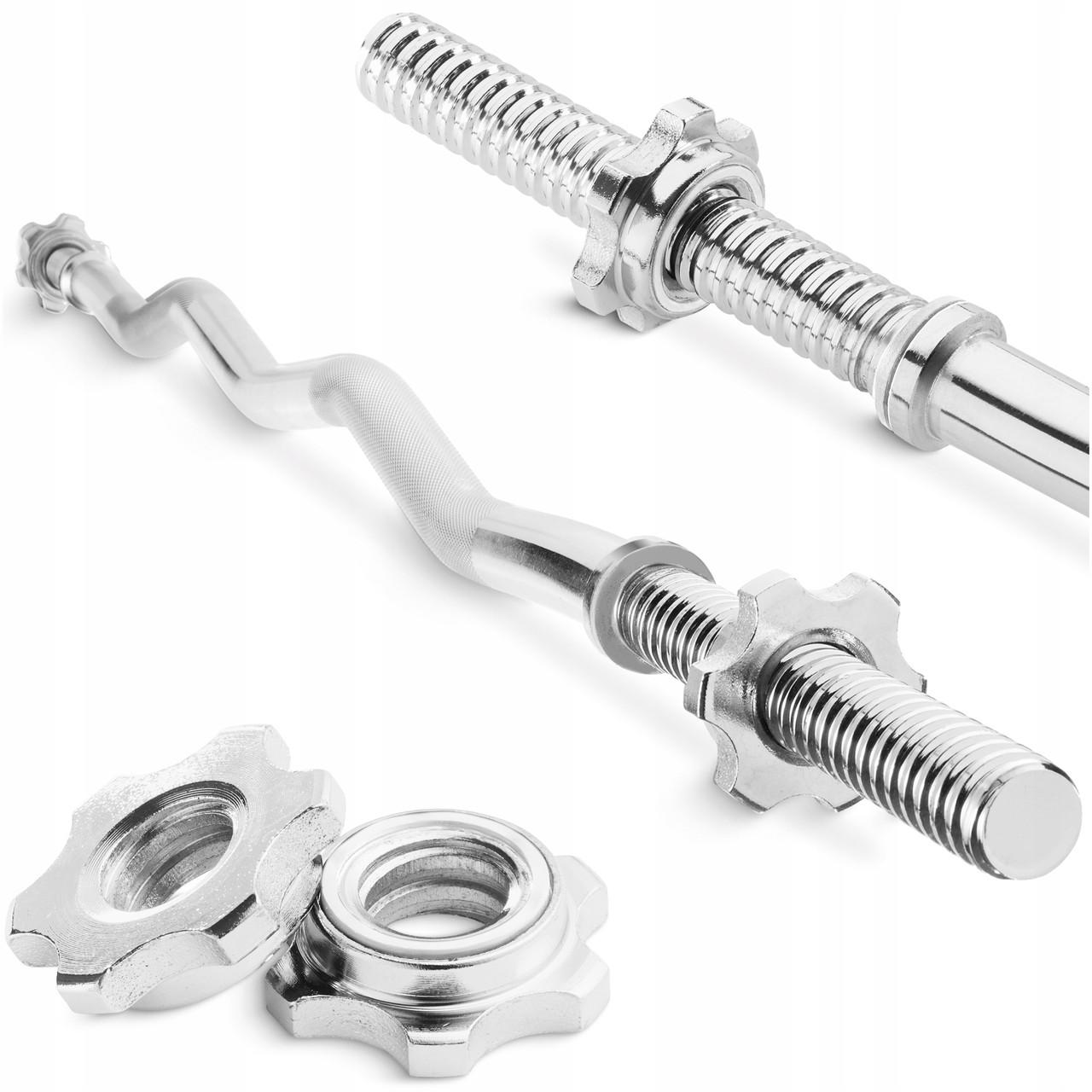 Гриф для штанги 4FIZJO W-образный 120 см 25 мм (P-5905973401104) - фото 4 Гриф для штанги 4FIZJO W-образный 120 см 25 мм (P-5905973401104) - фото 4