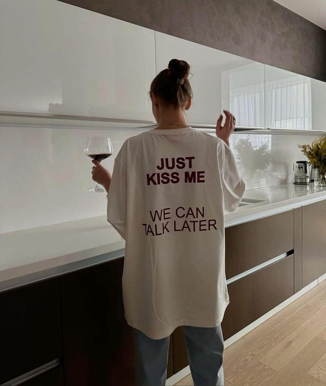 Футболка женская с принтом Pin-000-026 повседневная M Белый (2634324587)