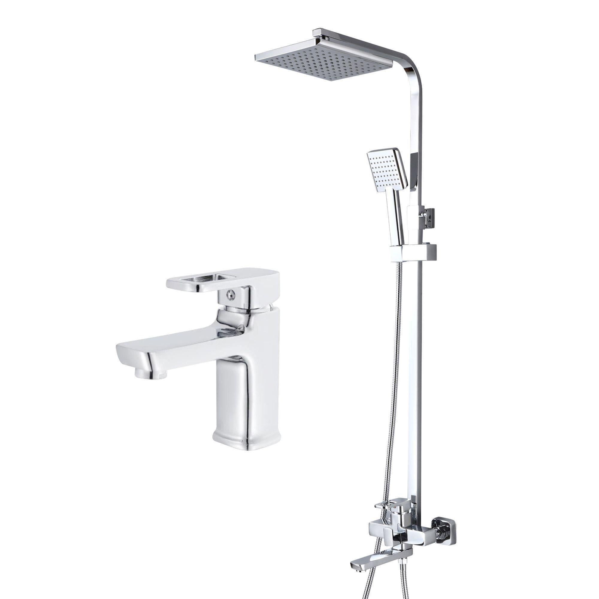 Набор смесителей Wawel 001/Wawel 1030 Chrome Набор смесителей Wawel 001/Wawel 1030 Chrome