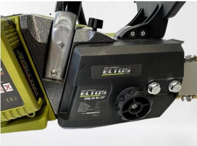 Пилка ланцюгова акумуляторна Eltos АПЦ-40 BL/16 з автоматичним мастилом ланцюга (457567) - фото 7