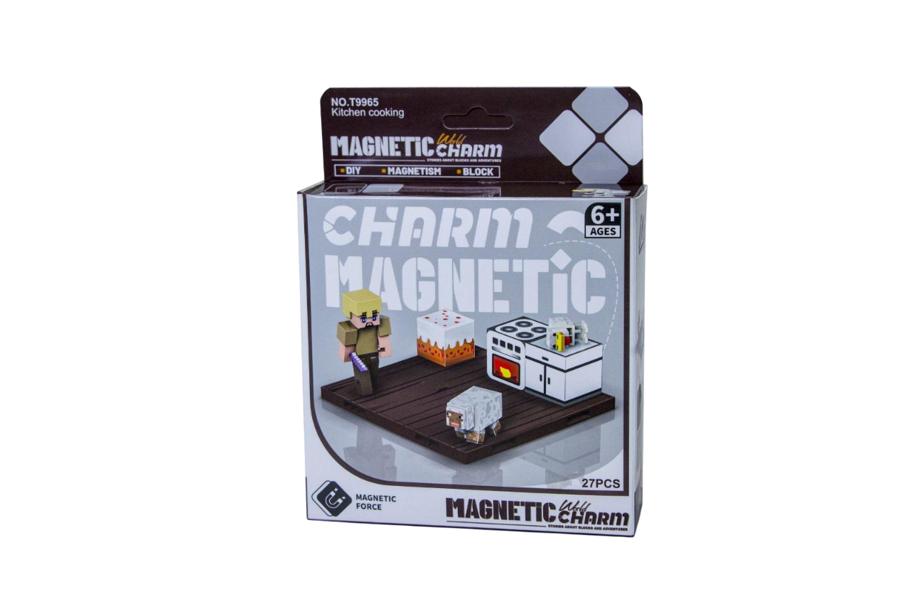 Конструктор магнітний Charm Magnetic 9965 27 деталей (MTT-195850)