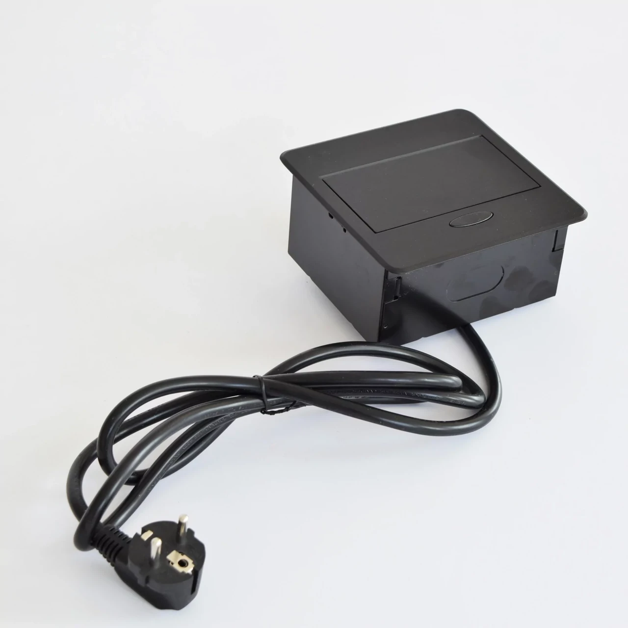 Удлинитель врезной WISTOPH WP206 на 1 розетку + 2USB Black (11162244) - фото 4