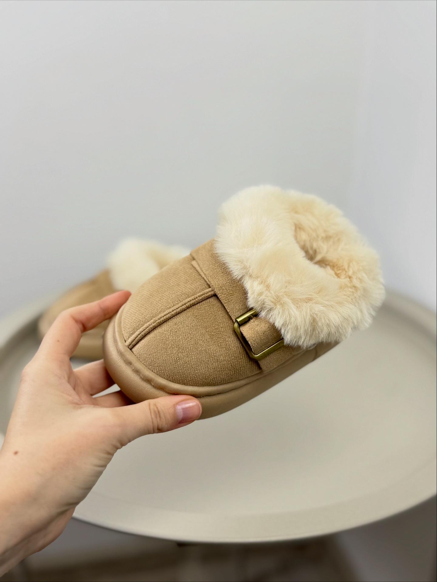 Угги детские зимние 1651 р. 26-27 Бежевый (30469433) - фото 3