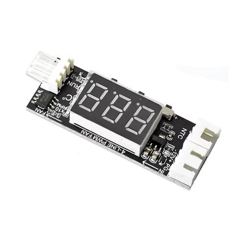 Регулятор скорости вентилятора DC 12V 3А PWM ШИМ с термодатчиком и дисплеем (1119379) Регулятор скорости вентилятора DC 12V 3А PWM ШИМ с термодатчиком и дисплеем (1119379)