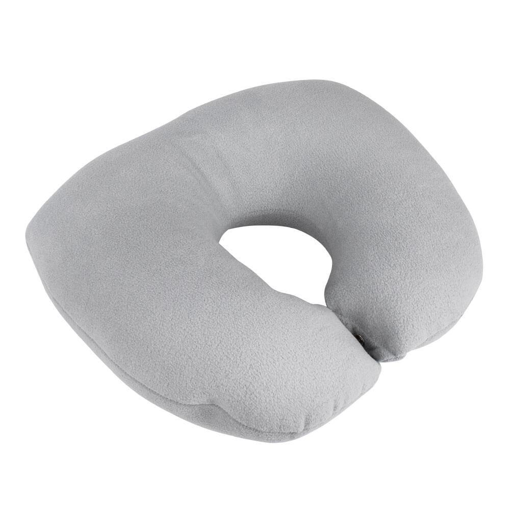 Подголовник Лежебока для путешествий с кнопкой