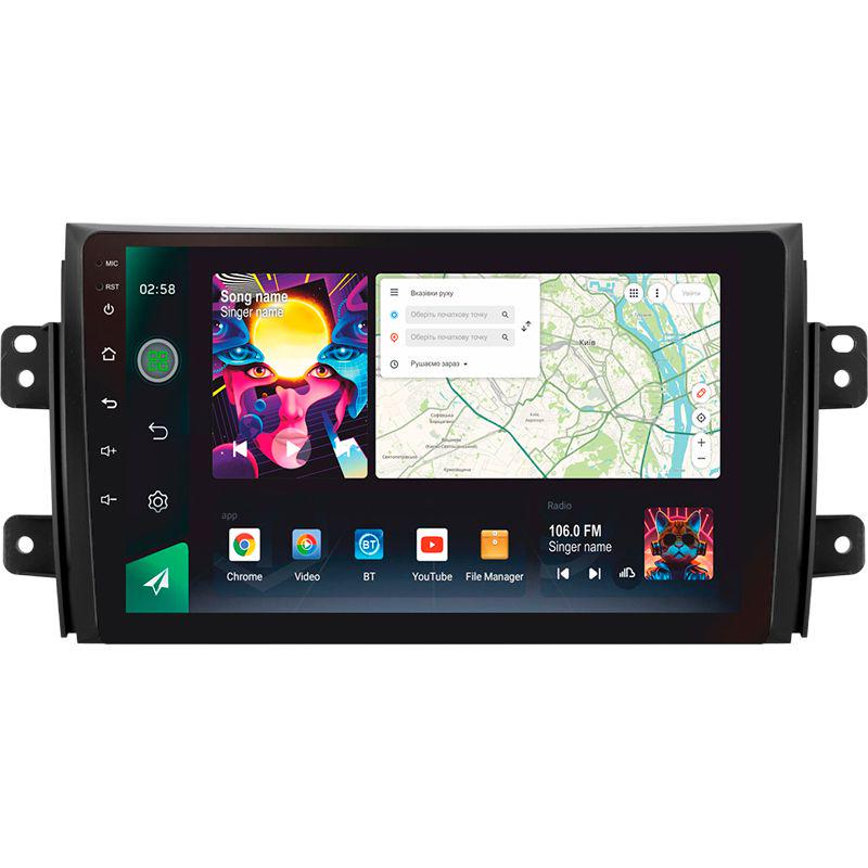 Магнитола штатная Sigma PRO 98128 2K 8/128 GB Suzuki SX4 1 2006-2014 9" (AR-79108)