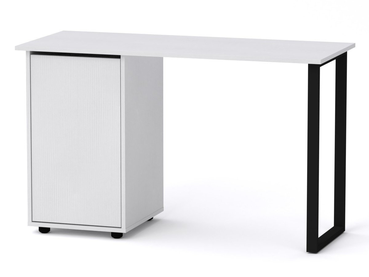 Стіл письмовий Компаніт Лофт 5 120х50х72,8 см Альба білий (61851c32bf788663f50d86e6) Стіл письмовий Компаніт Лофт 5 120х50х72,8 см Альба білий (61851c32bf788663f50d86e6)