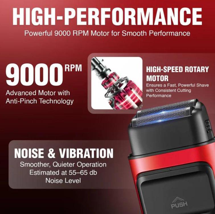 Электробритва VGR V-307 Red - фото 5