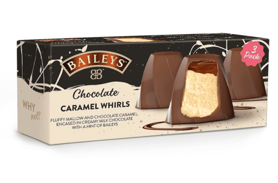 Конфеты шоколадные Baileys Chocolate Caramel Whirls 72 г (2816848941)